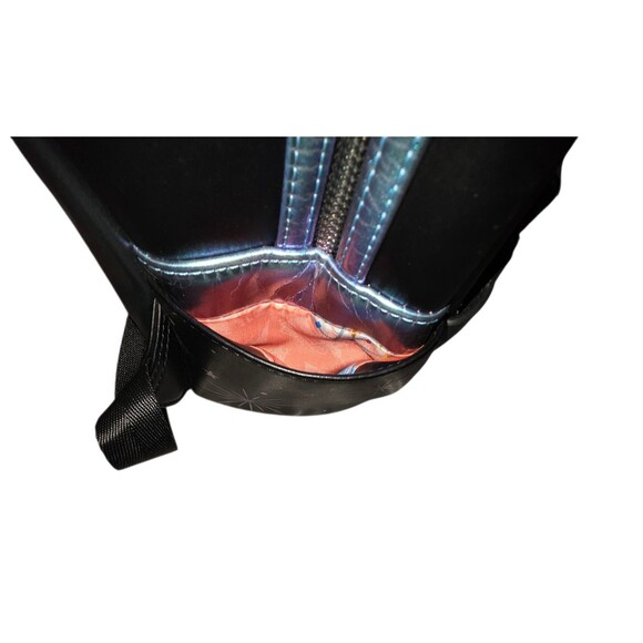 DISNEY PARKS x LOUNGEFLY Mini Backpack Black Blue Disneyland Resort Icons Bag - Picture 14 of 16